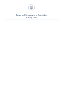 Peace and Disarmament Education: Baseline Survey Report Nepal (2014) image